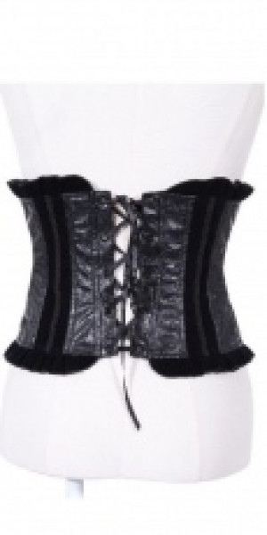  Gothic Girdle Black RQ-BL 21097bk -  