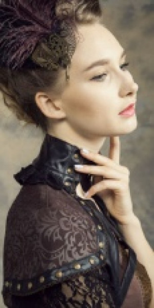  Steampunk Jacket Black RQ-BL SP138bk -  