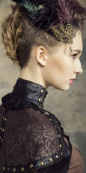  Steampunk Jacket Black RQ-BL SP138bk -  