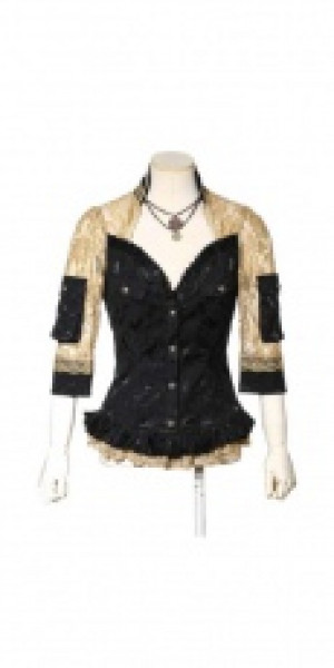  Steampunk Jacket Black RQ-BL SP141bk -  