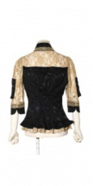  Steampunk Jacket Black RQ-BL SP141bk -  