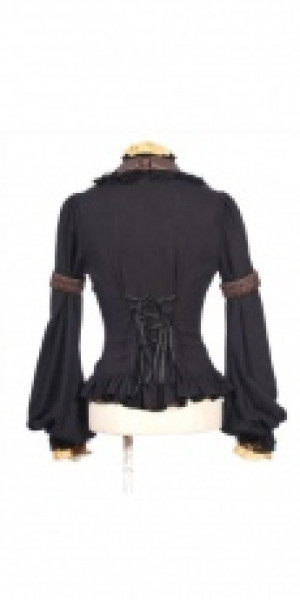  Steampunk Shirt Black RQ-BL SP152bk -  