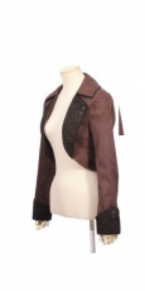  Steampunk Jacket Coffee RQ-BL SP155cf -  
