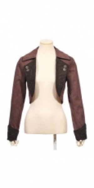  Steampunk Jacket Coffee RQ-BL SP155cf -  