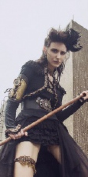  Steampunk Shirt Black RQ-BL SP156bk -  