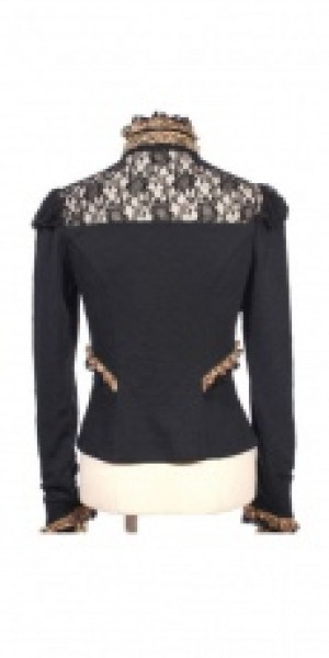  Steampunk Shirt Black RQ-BL SP156bk -  