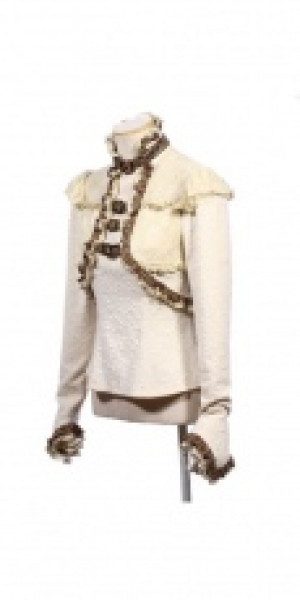  Steampunk Shirt White RQ-BL SP156w -  