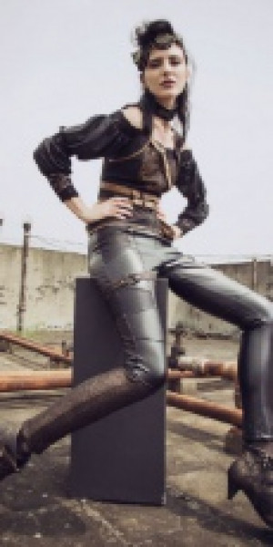  Steampunk Tousers Black RQ-BL SP158bk -  