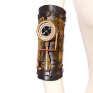    Steampunk Bracelet Black RQ-BL SP160bk -  