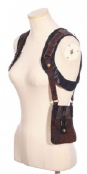  Steampunk Braces Black/Coffee RQ-BL SP161bc -  