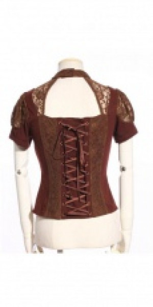  Steampunk Shirts Brown -  5