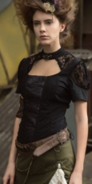  Steampunk Shirts Black -  4
