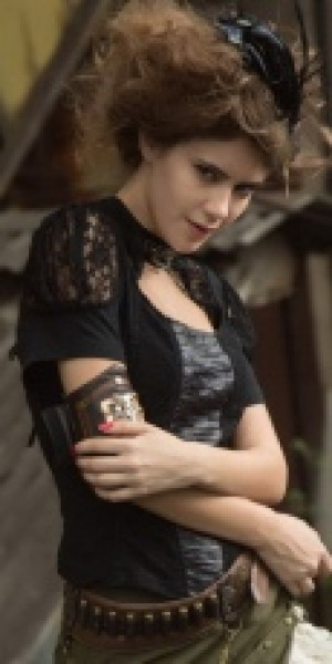  Steampunk Shirts Black -  3
