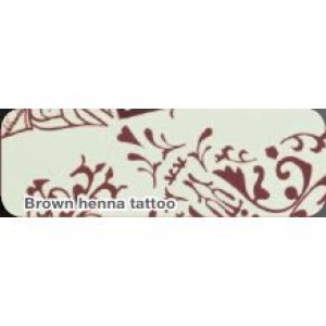   STARGAZER HENNA TATTO STARGAZER - Brown henna tattoo - 
