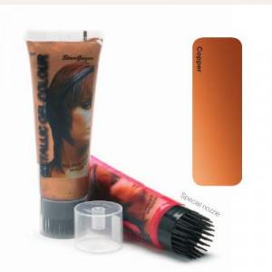 -   STARGAZER Metalic Hair Gel STARGAZER - Copper - 