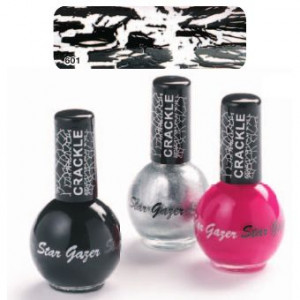       STARGAZER CRACKLE NAIL POLISH STARGAZER 601 - 