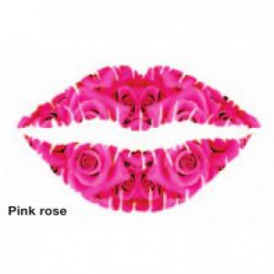       STARGAZER SEXY POUT TEMPORARY LIP TATTOO STARGAZER - Pink rose - 