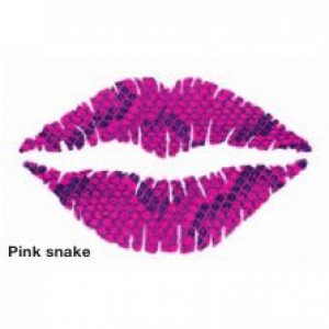       STARGAZER SEXY POUT TEMPORARY LIP TATTOO STARGAZER - Pink snake - 