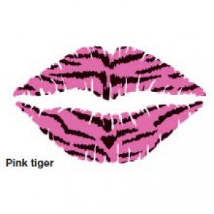       STARGAZER SEXY POUT TEMPORARY LIP TATTOO STARGAZER - Pink tiger - 