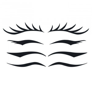     Sexy Eyes Temp Eye Tattoo Eyeliner - 