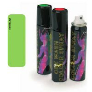  -   STARGAZER ONE WASH COLOUR SPRAY - UV Green Stargazer SGS113/UV Green -  