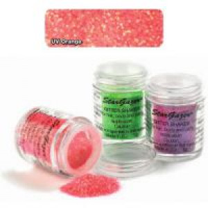  - STARGAZER UV GLITTER SHAKER STARGAZER - Orange Stargazer sgs136b/Orange -  