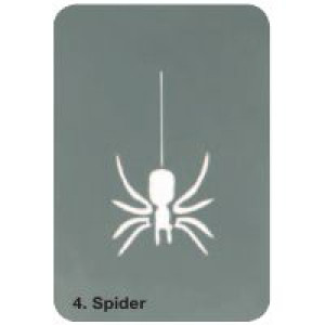    STARGAZER BODY ART STENCILS STARGAZER 4 Stargazer sgs175/4 -  