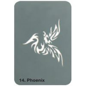    STARGAZER BODY ART STENCILS STARGAZER 14 Stargazer sgs175/14 -  