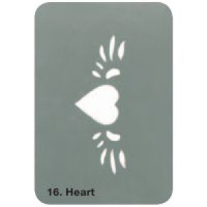    STARGAZER BODY ART STENCILS STARGAZER 16 Stargazer sgs175/16 -  