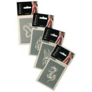    STARGAZER BODY ART STENCILS STARGAZER 16 Stargazer sgs175/16 -  