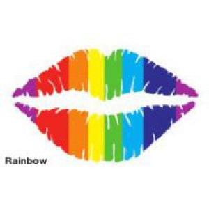       STARGAZER SEXY POUT TEMPORARY LIP TATTOO STARGAZER - Rainbow Stargazer sgs186/Rainbow -  