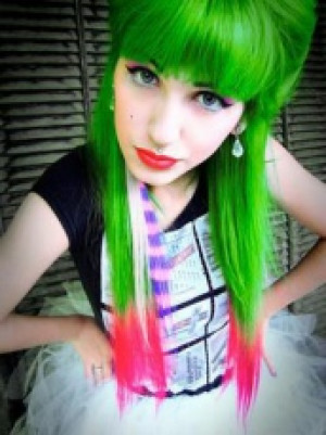      STARGAZER SEMI PERMANENT HAIR COLOUR - UV Green Stargazer SGS110/UV Green -  
