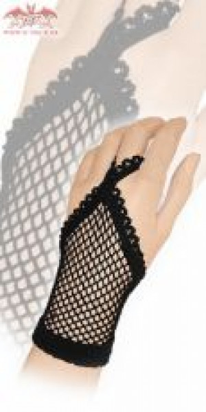  Arm Warmers Short Fishnet GothicStyle -  