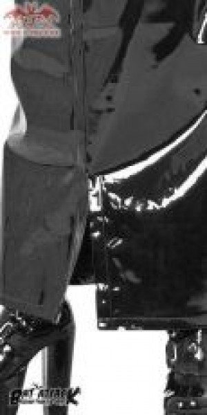  Vinyl Skirt Midnight GothicStyle -  