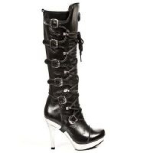  NOMADA NEGRO, PLATAFORMA ACERO TACON AGUJA GothicStyle M.5272-S10 -  