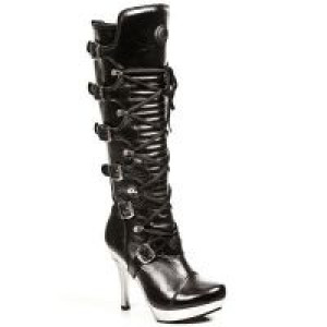  NOMADA NEGRO, PLATAFORMA ACERO TACON AGUJA GothicStyle M.5272-S10 -  