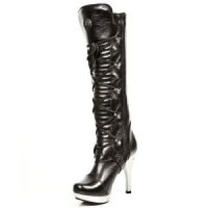  NOMADA NEGRO, PLATAFORMA ACERO TACON AGUJA GothicStyle M.5272-S10 -  