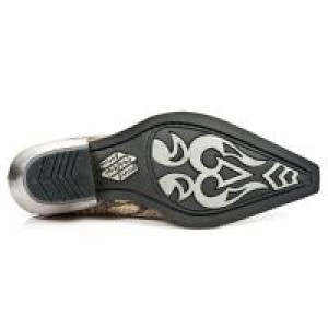  SNAKE CUERO, WEST NEGRO ACERO GothicStyle M.7934-S5 -  
