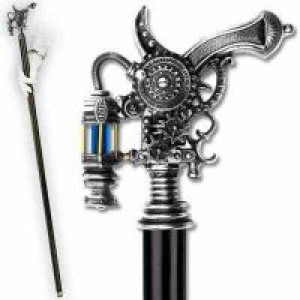  The '1872' Empire-Remington Double-Action Catalytic Gun Cane GothicStyle WS8 -  