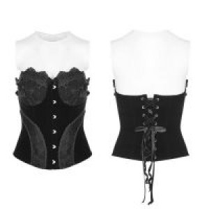  Gothic Gorgeous Lace Corsets GothicStyle WY-888SYF/BK -  