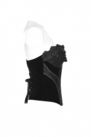  Gothic Gorgeous Lace Corsets GothicStyle WY-888SYF/BK -  
