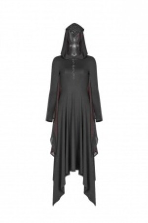  Gothic Bat Wing Dress GothicStyle WQ-375LQF/BK-RD -  