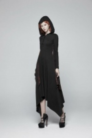  Gothic Bat Wing Dress GothicStyle WQ-375LQF/BK-RD -  