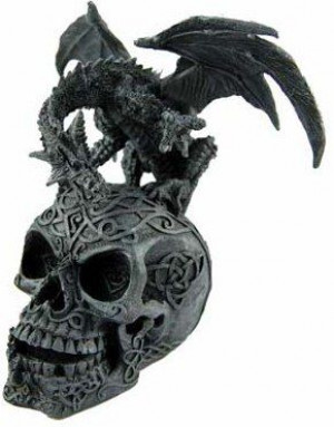  Dragon On Skull - 