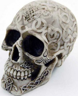  Skull 16X10.5X11.5cm - 