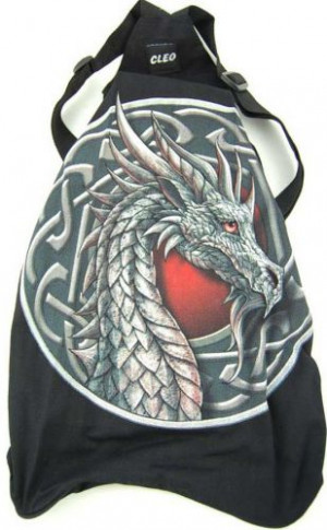 Рюкзак Bag With Zip Celtic Dragon Design By Lisa Parker - Изображение