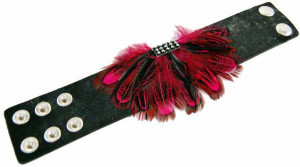 Браслет Bracelet Pink Feathers - Изображение