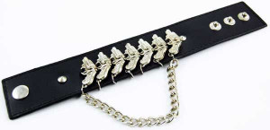  Bracelet Black Seven Gun - 
