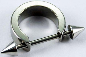  Earring With Plain Ends Nickel Free - 