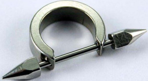  Earring With Pointed Ends Nickel Free - 
